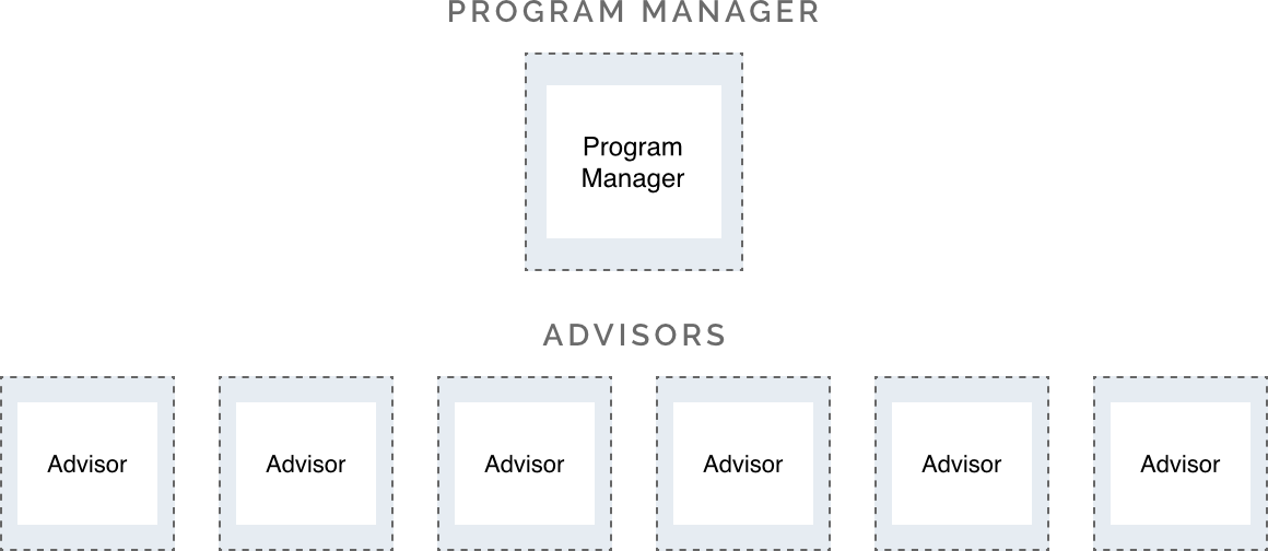 Program Team: Program Manager and Advisors